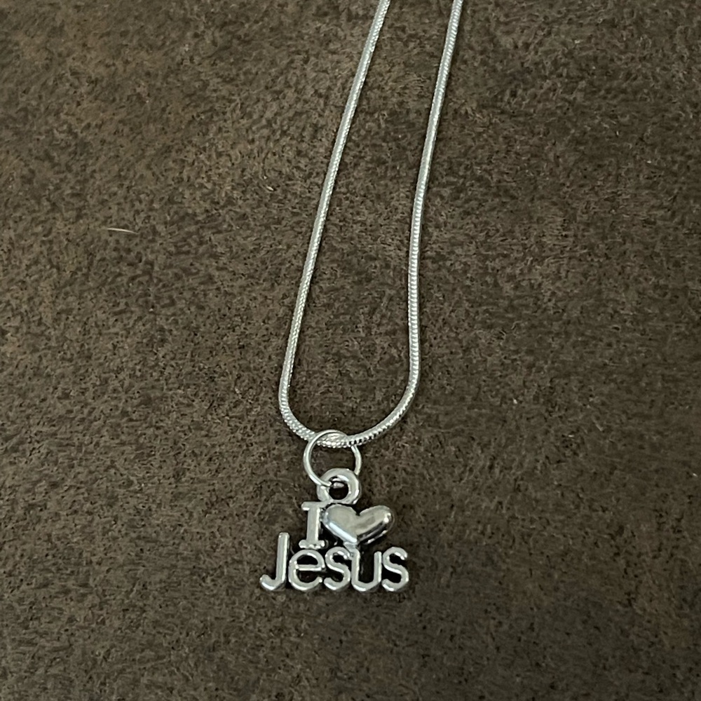 Jesus necklace